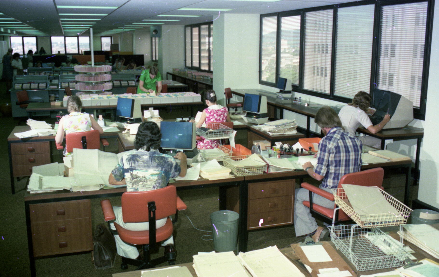 Council Central Records Branch - Brisbane Administration Centre - 1977