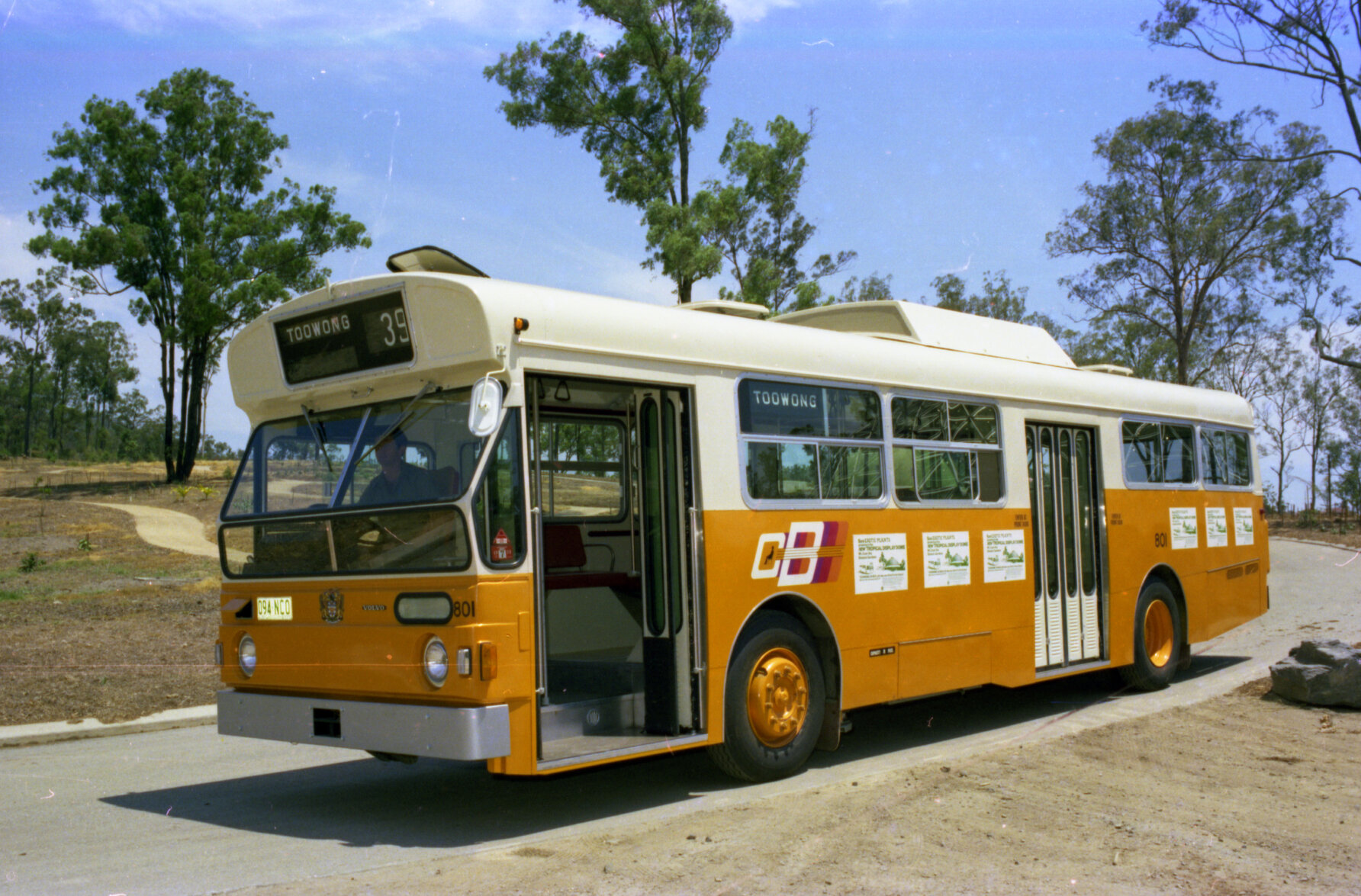 Volvo No. 801 at Mt. Coot-Tha - 1977