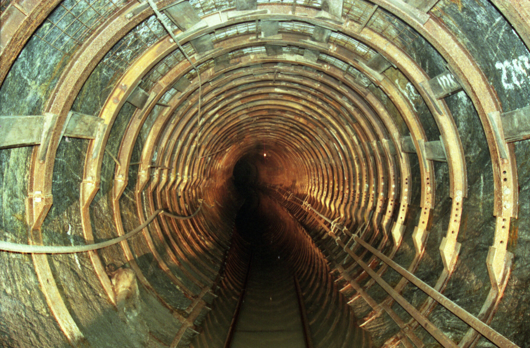 Interior of drain - 2000