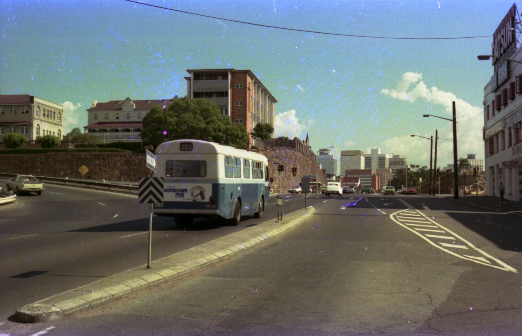 Cathedral Square (Holy Name site) on Ann Street, Fortitude Valley - 1979
