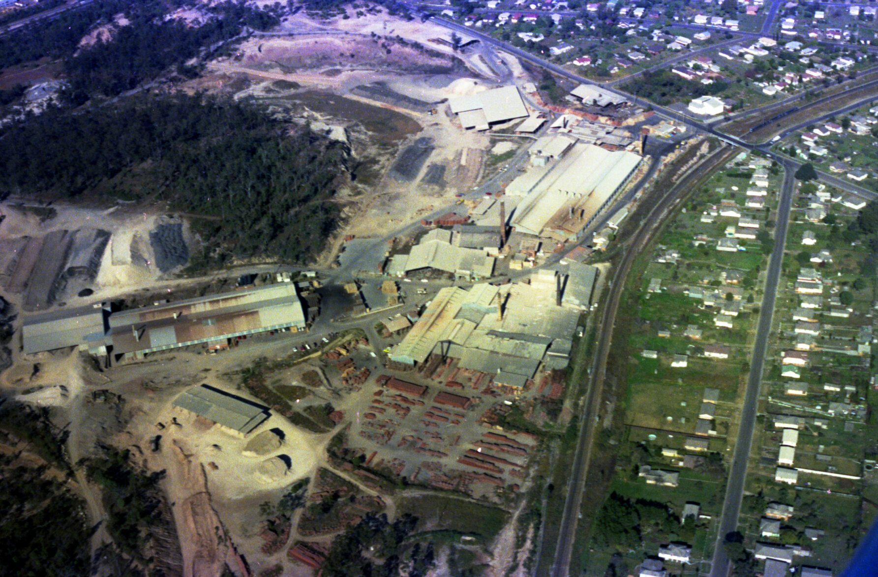 Darra Cement Works and surrounds - 1980