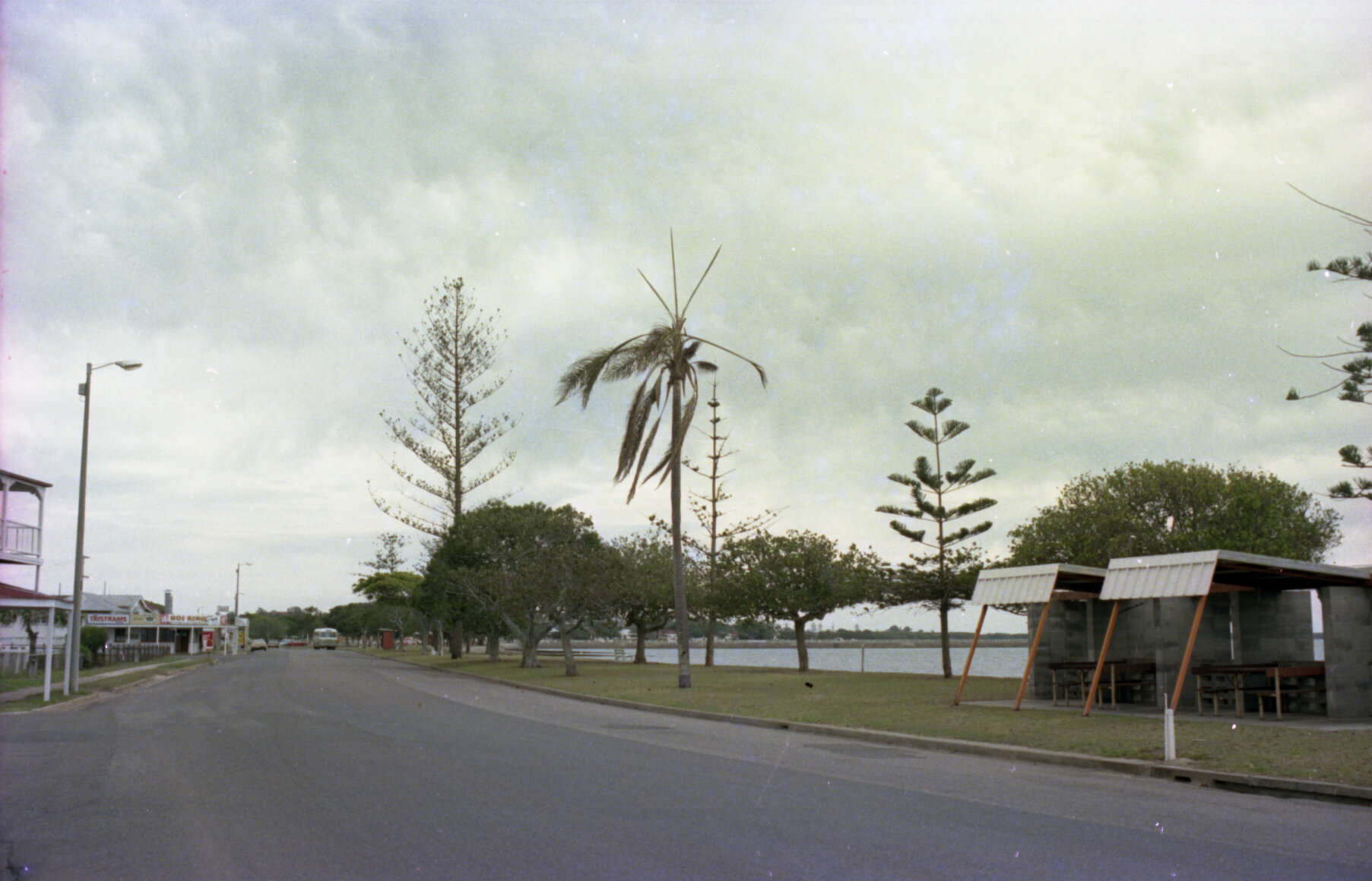 Wynnum Esplanade looking north - 1980