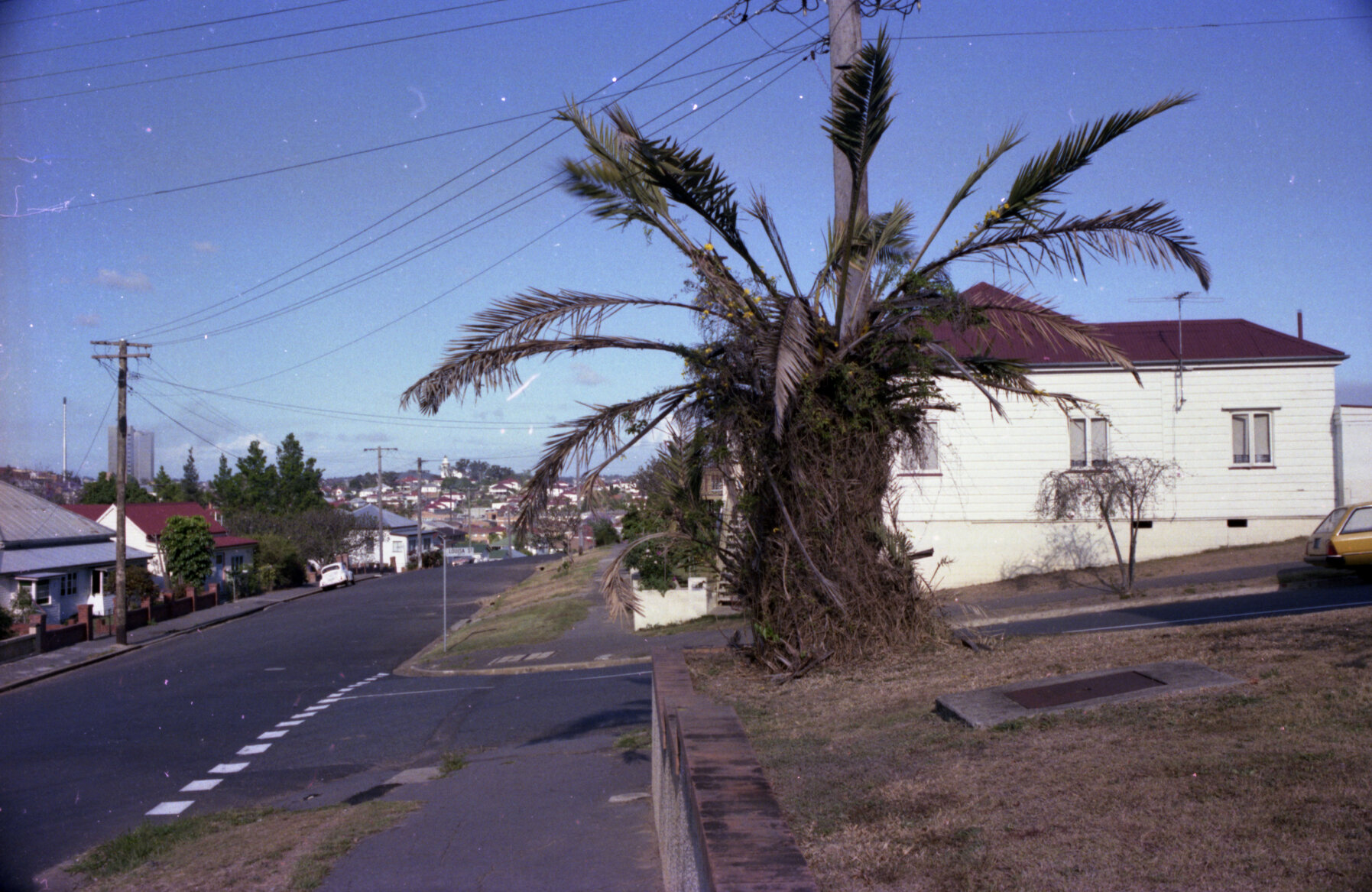 Corner of Gloucester and Louisa Street, Highgate Hill - 1981
