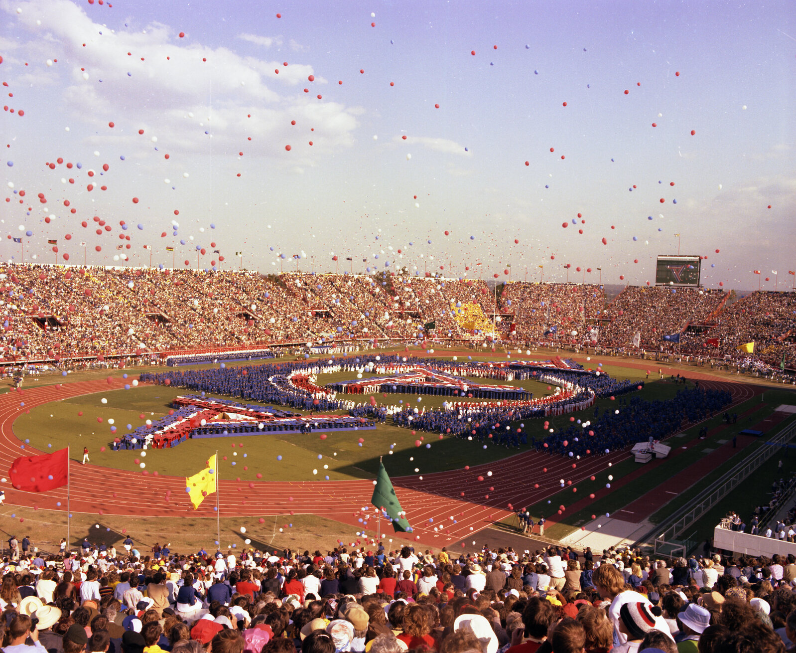 Commonwealth games opening ceremony, Nathan - 1982