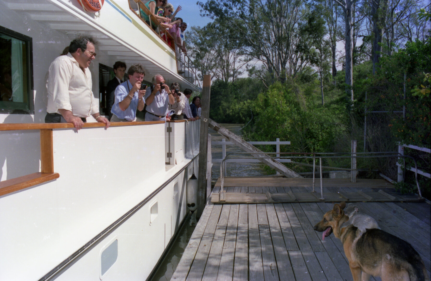Nice Sister City - Jacques Medecin The Mayor of Nice visits Lone Pine