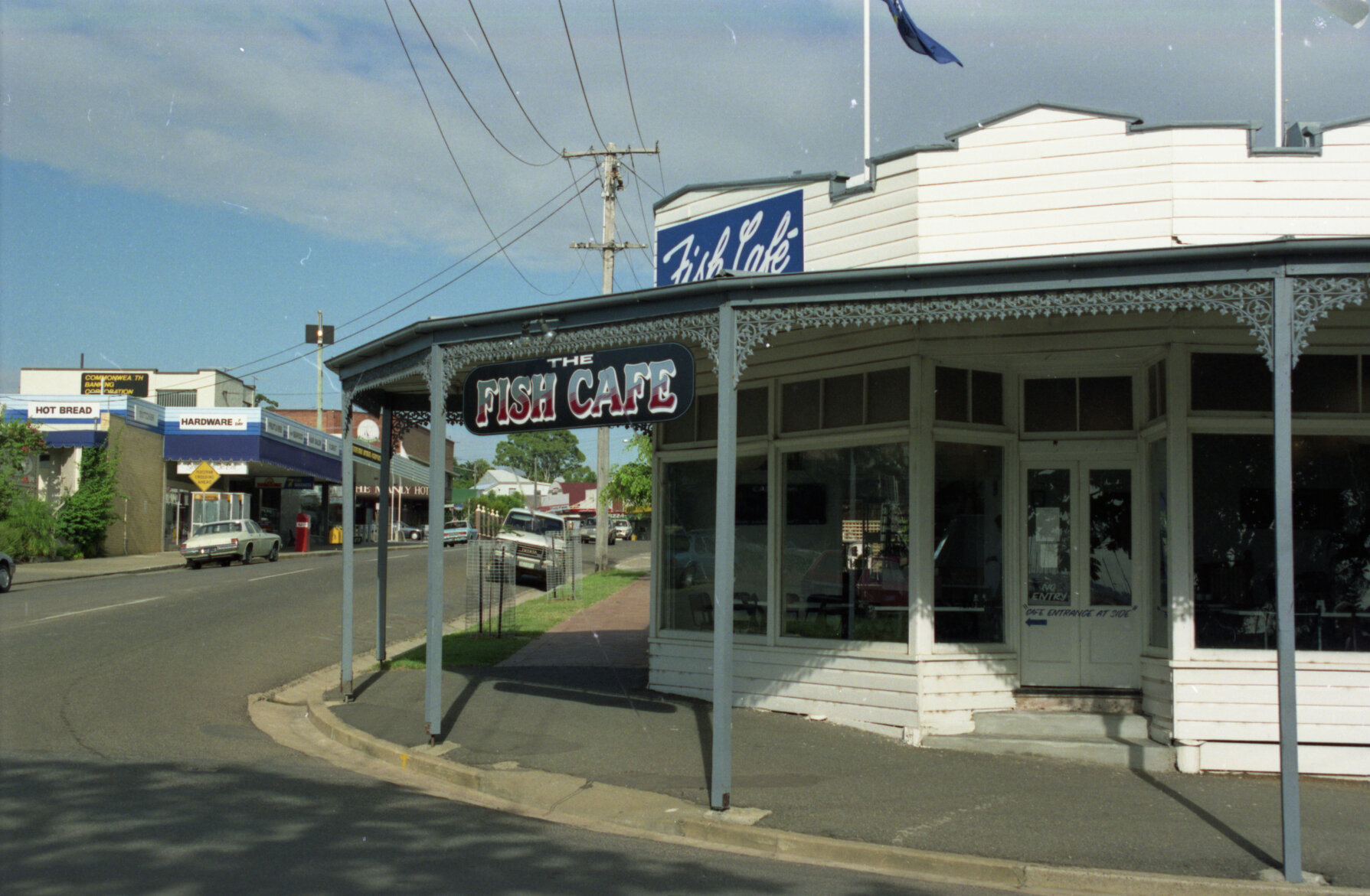 The Fish Caf&eacute; on Cambridge Parade, Manly - 1991