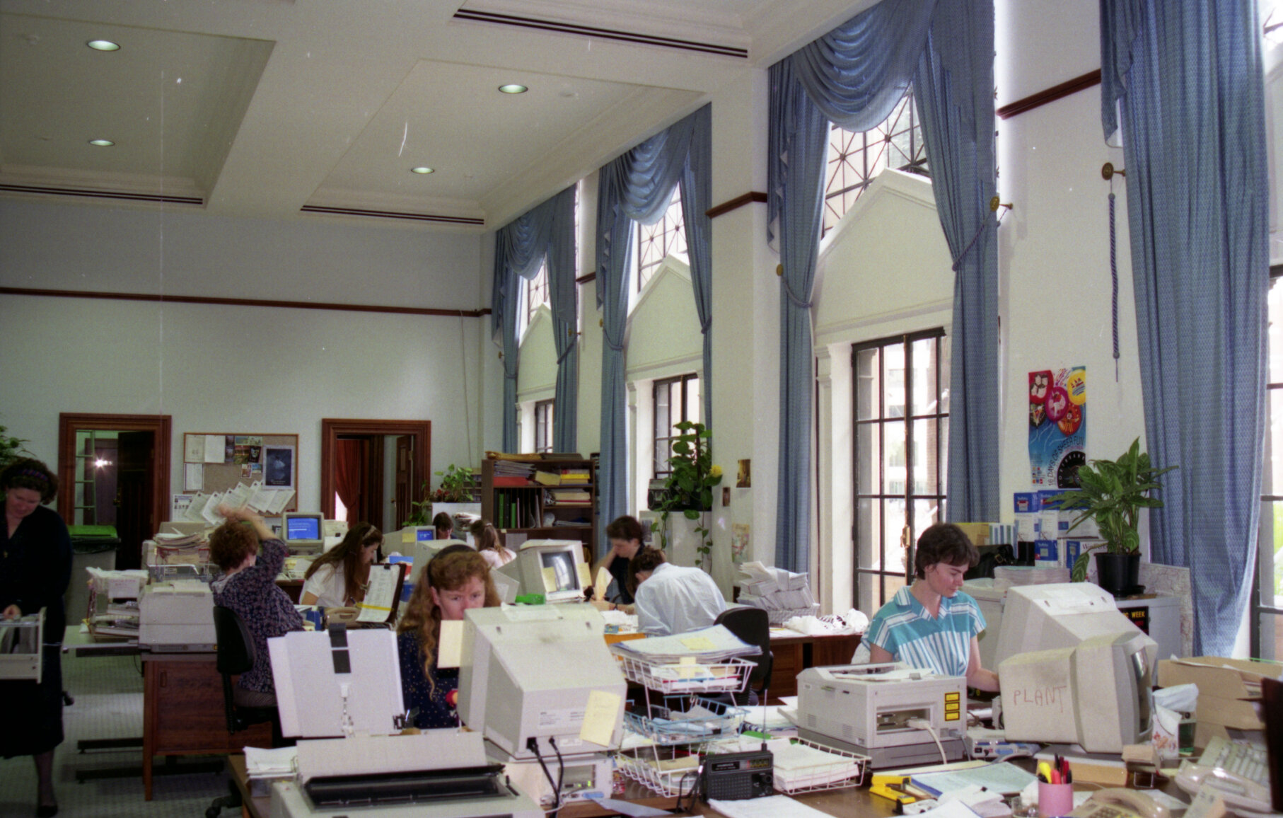 Lord Mayor's Administration staff office - 1st Floor City Hall - 1992