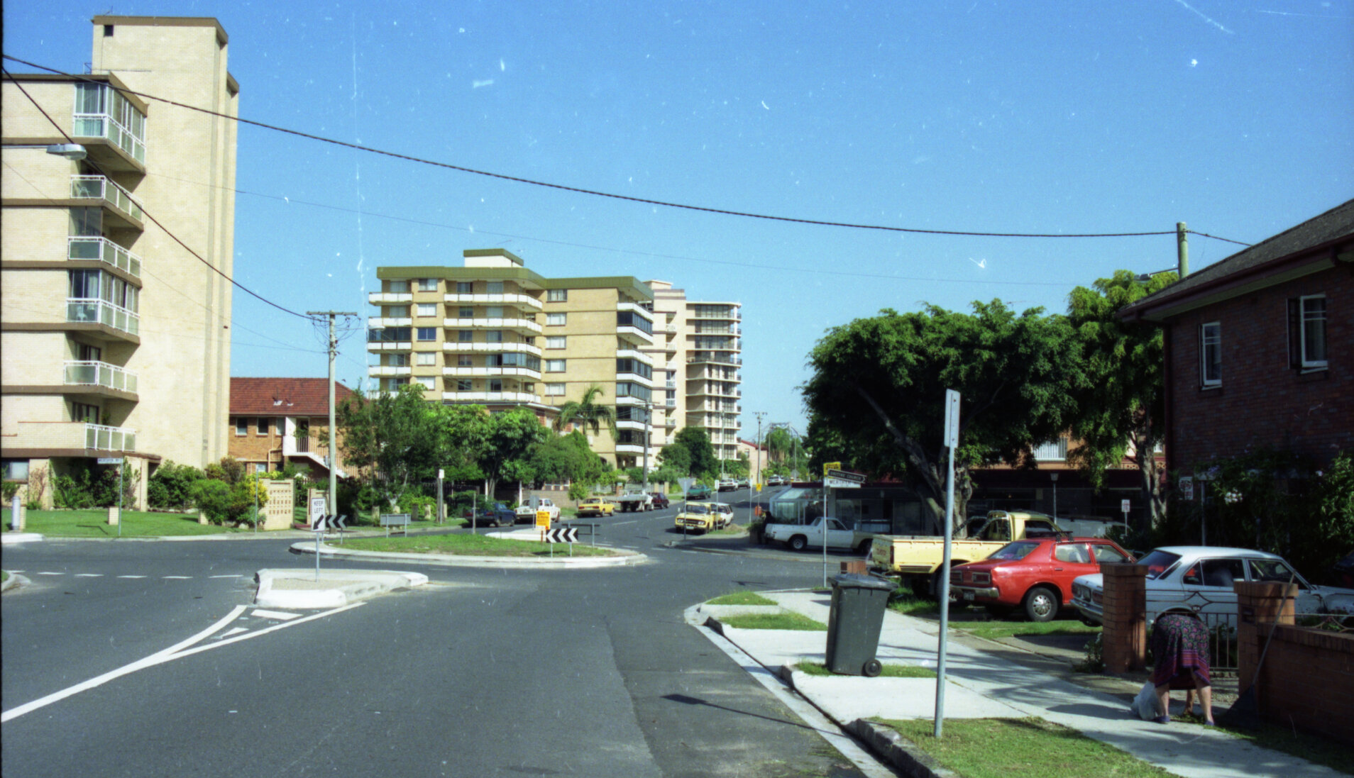 Corner of Merthyr Road and Moray Street, New Farm - 1992