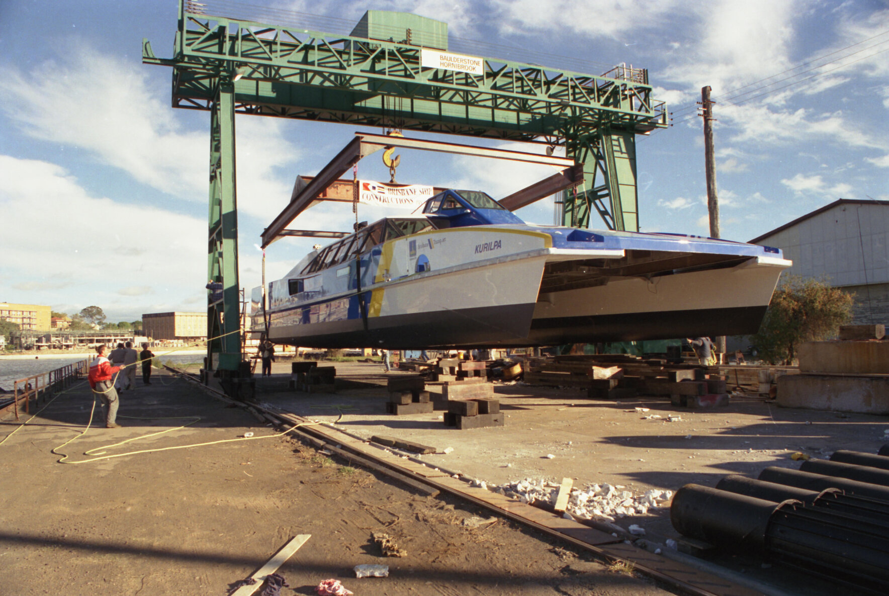 Launching of the CityCat "Kurilpa", Bulimba - 1996