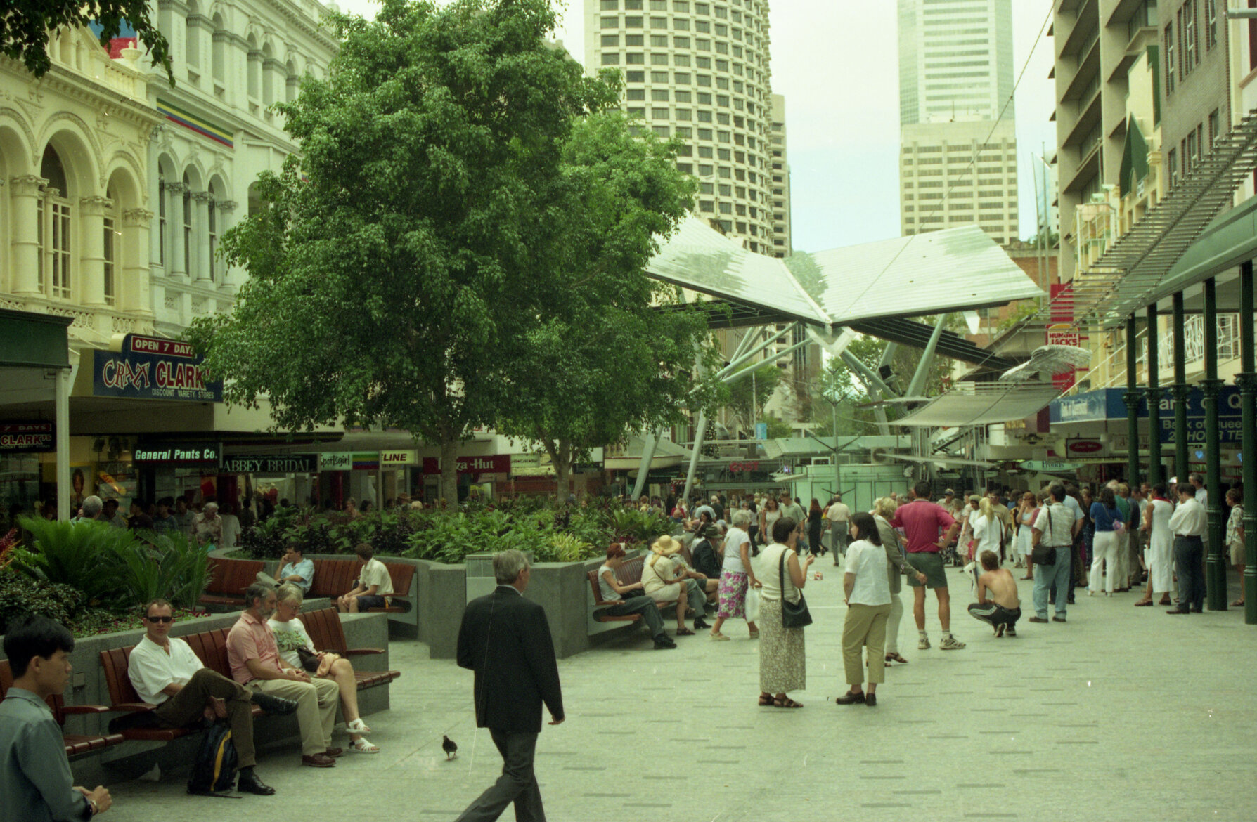 Queen Street Mall, Brisbane City - 1999