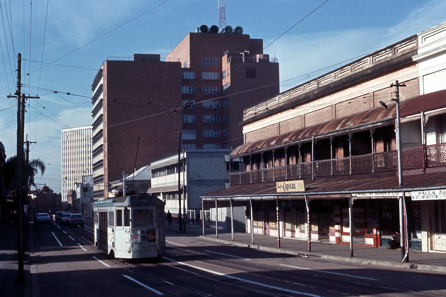 Tram No. 364 on St Pauls Terrace, Spring Hill 1968
