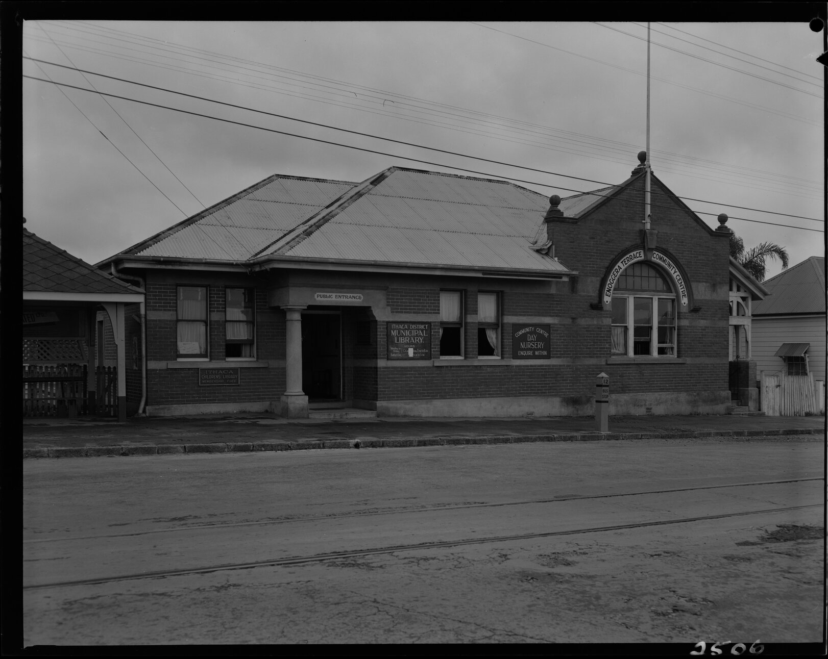Ithaca Hall, Enoggera Terrace, Red Hill previously Ithaca Library - 1952