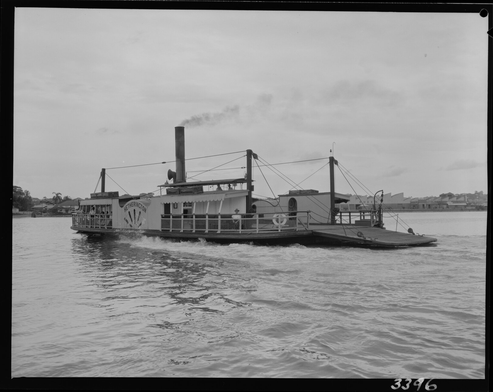 Bulimba ferry 'Hetherington' - 1953