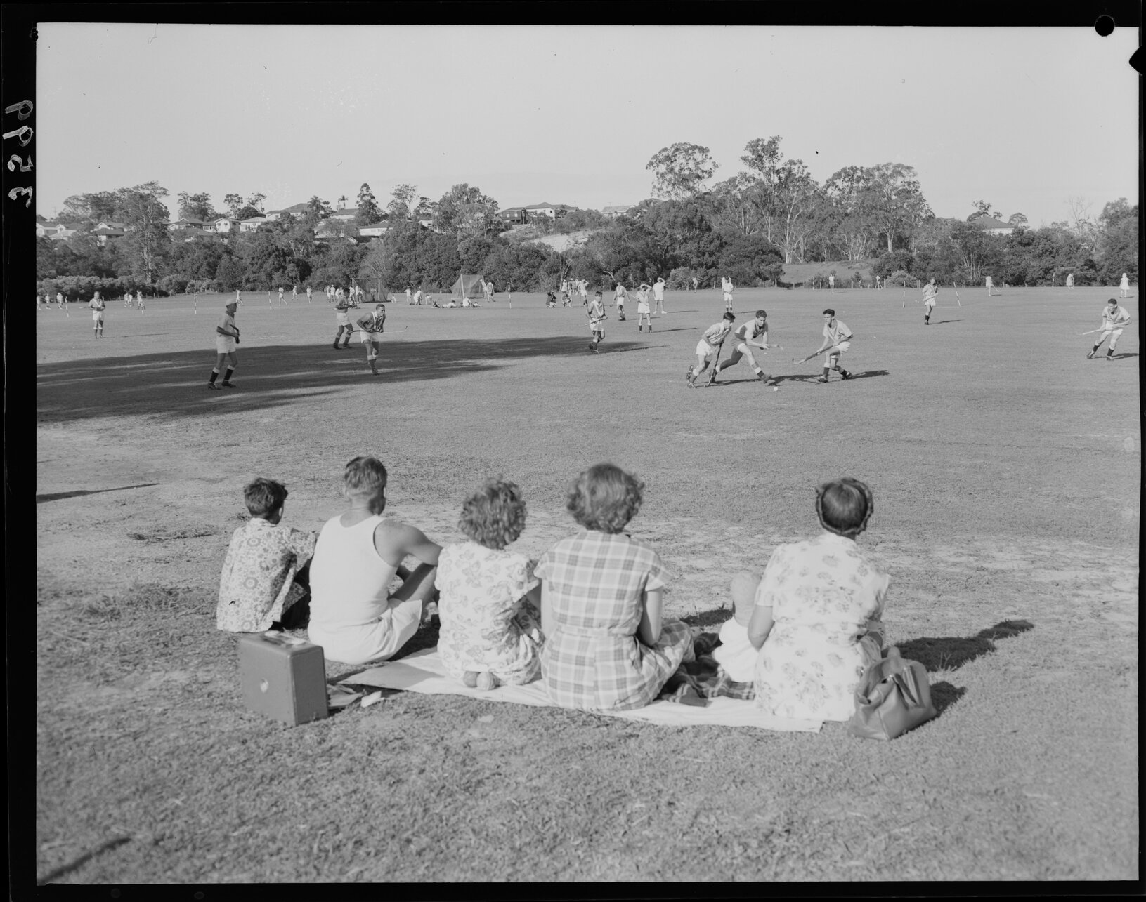 Hockey Match in Shaw Park - 1953