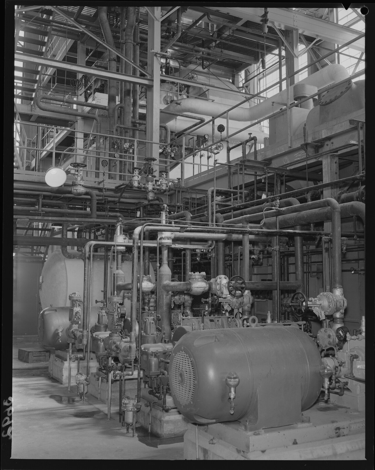 Interior of Tennyson Powerhouse -1953