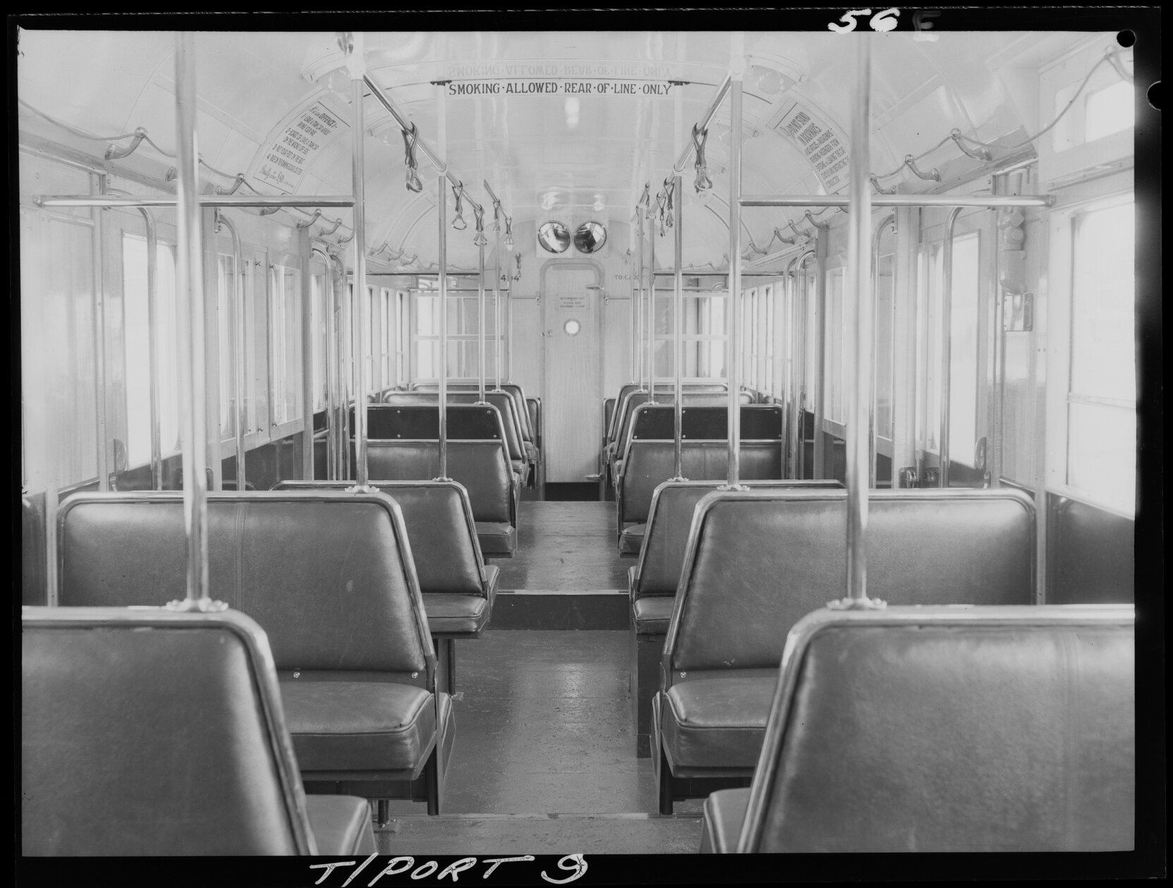 Interior Tram No. 494