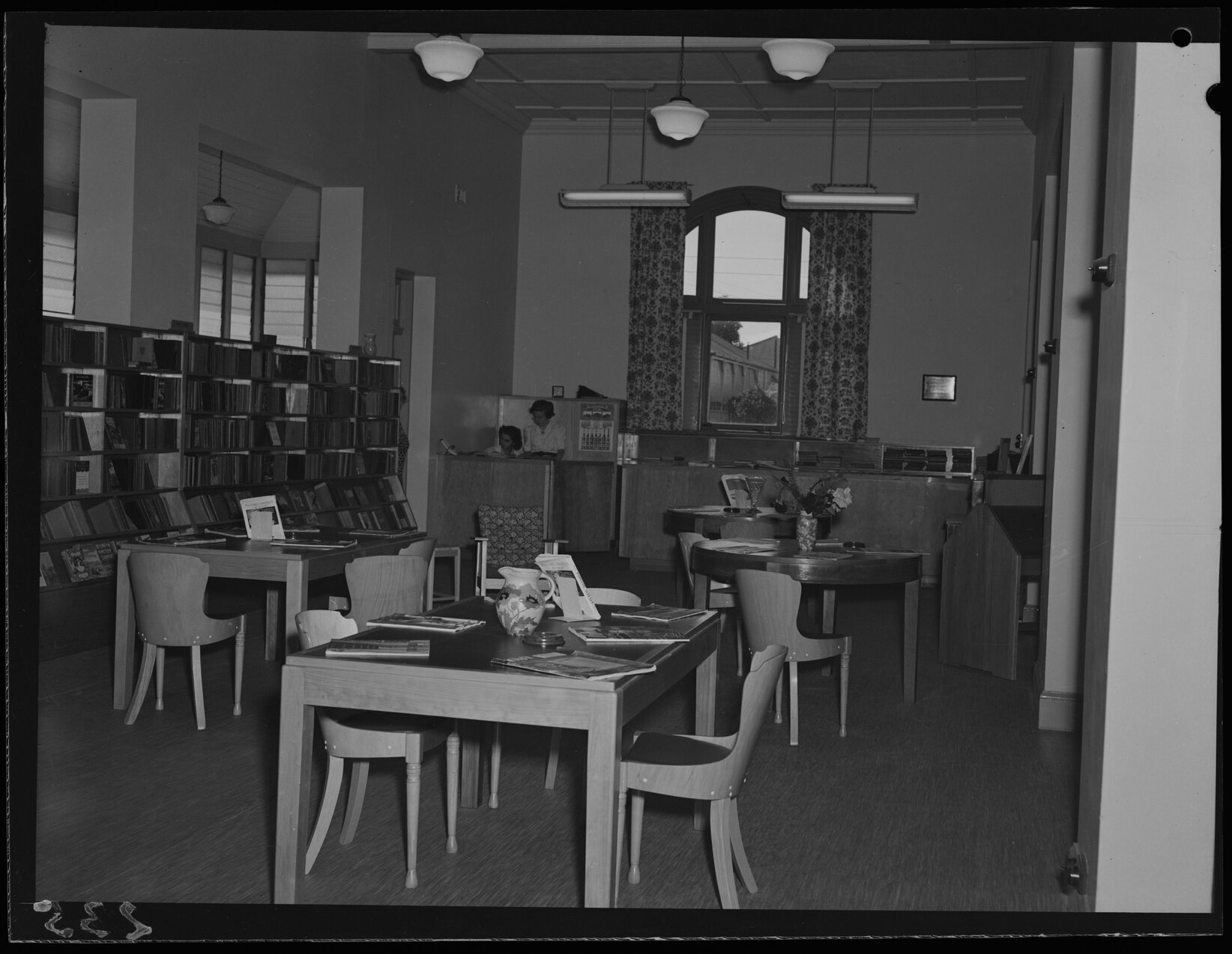 Interior Hamilton Library - 1949