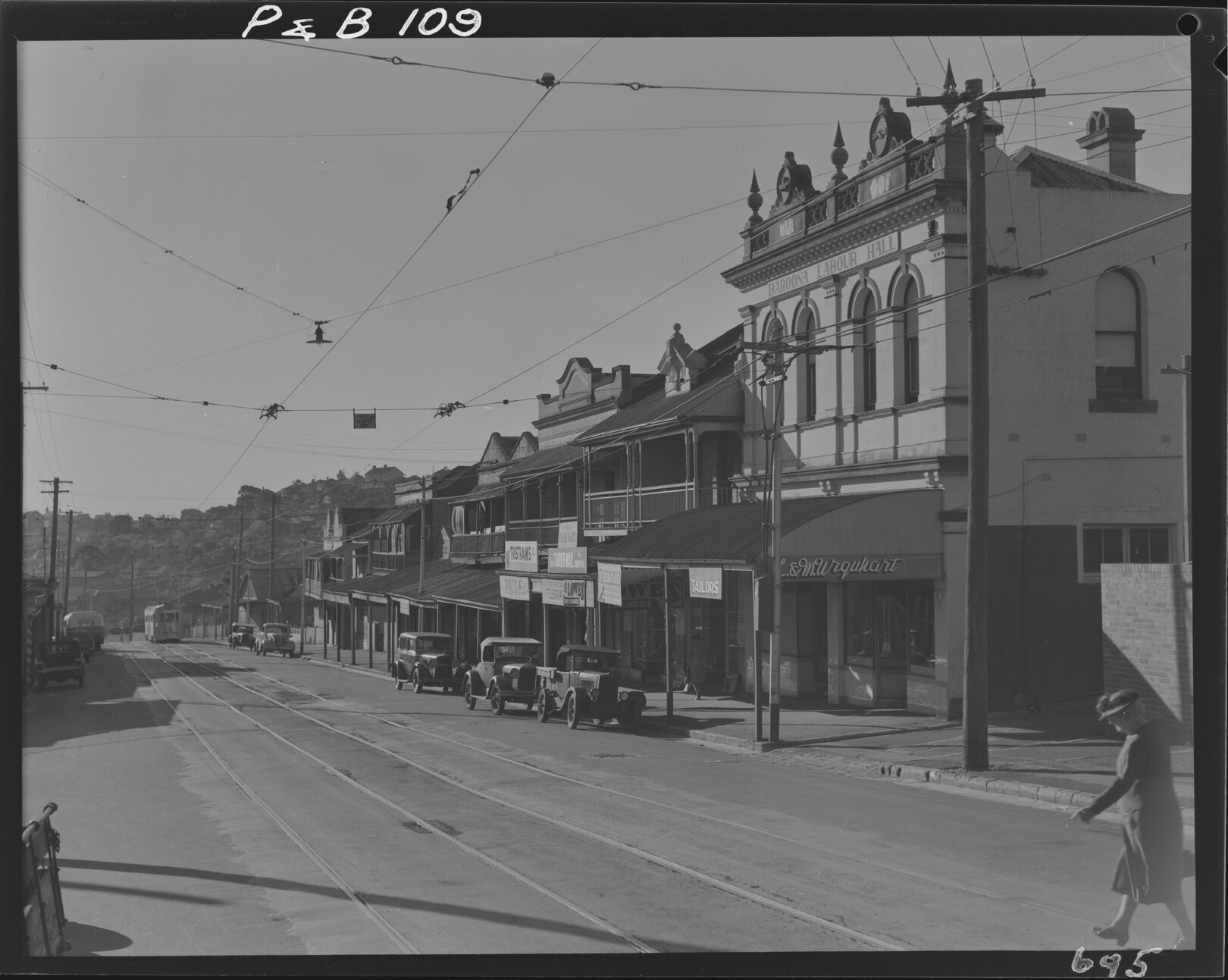 View along Caxton Street, Petrie Terrace - 1920's