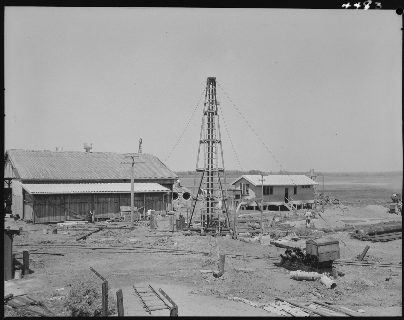 Luggage Point sewer works, Pinkenba -1953