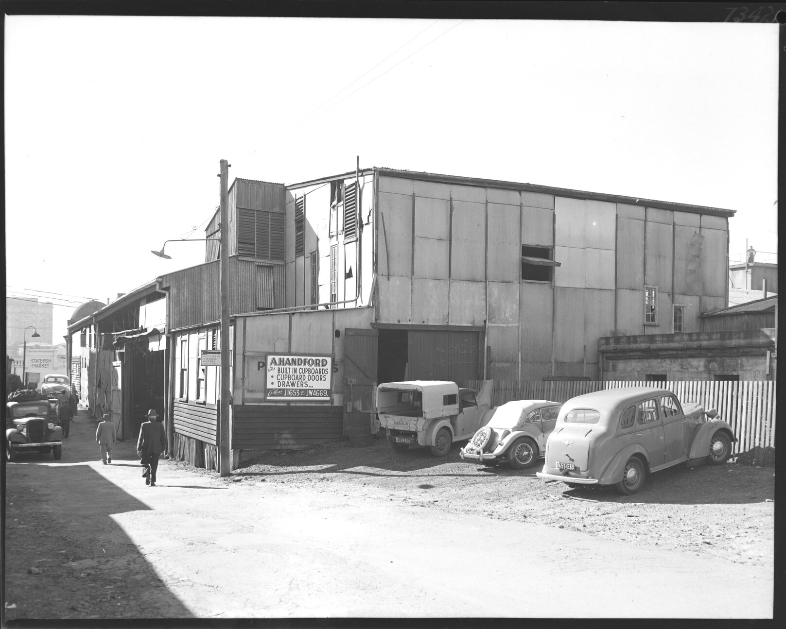 Bohemia Theatre building in Stanley Street -1956