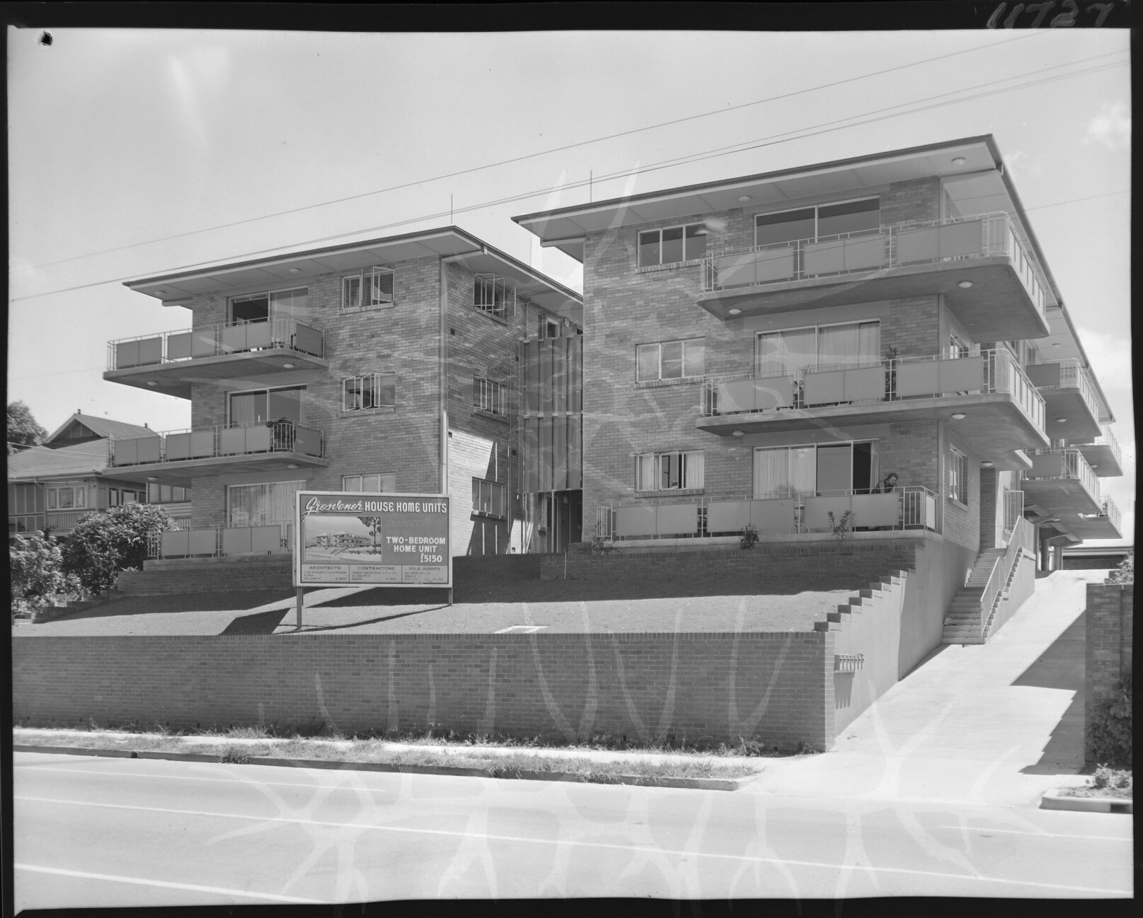 Grosvenor flats - Coronation Drive, Auchenflower - 1959
