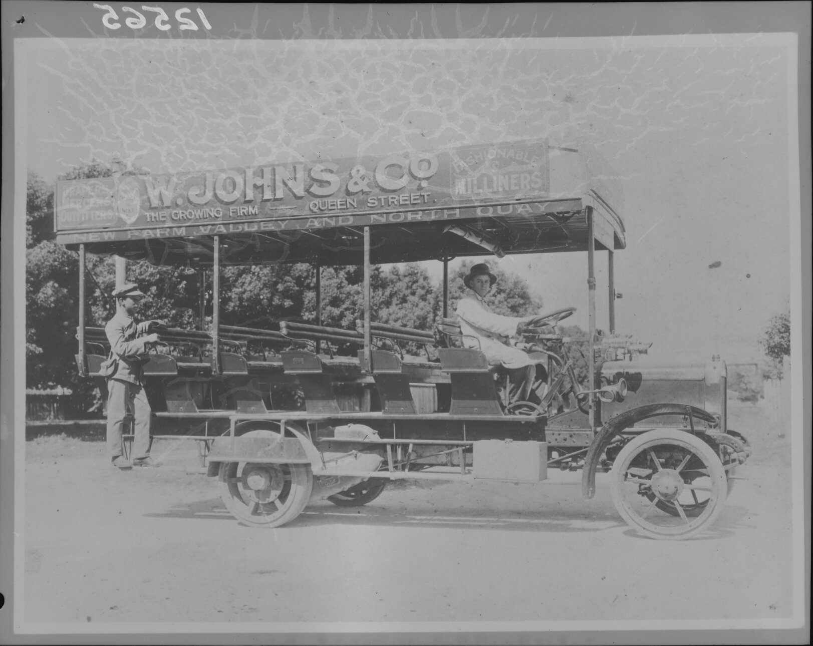 First motor bus operated by Brisbane City Council