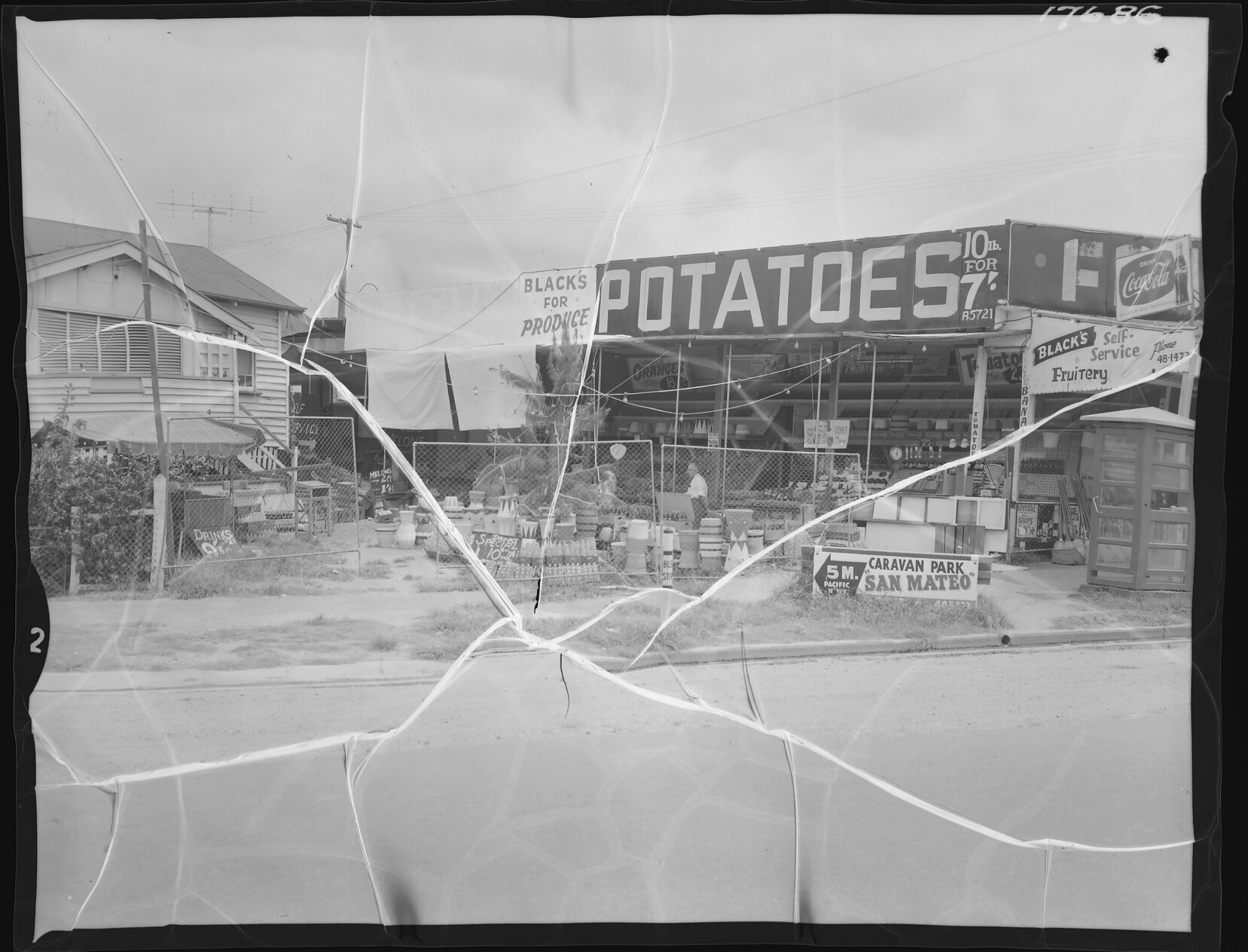 Black's Produce, Ipswich Road, Yerongpilly - 1962