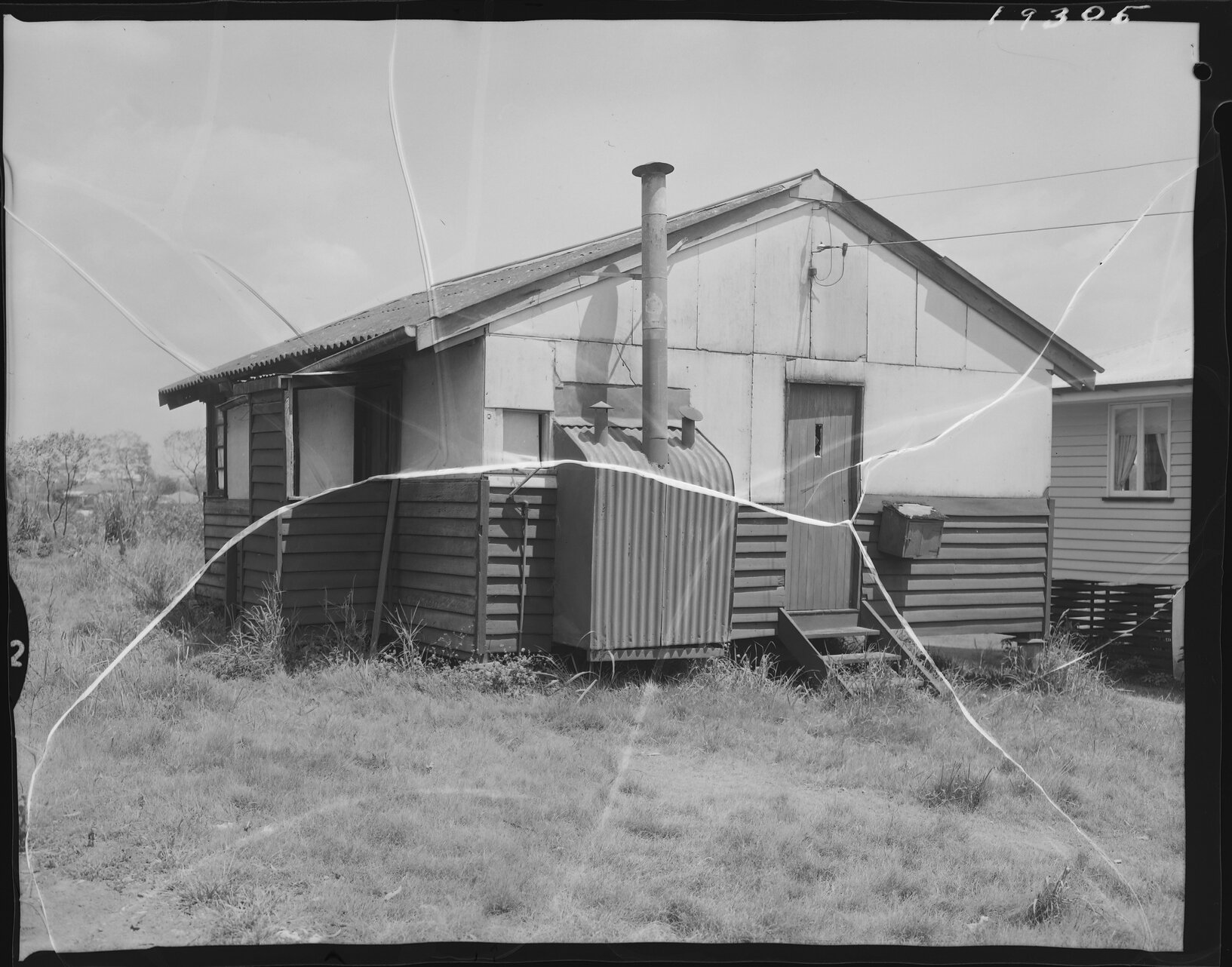 Dilapidated house at Narela Street, Cannon Hill - 1962