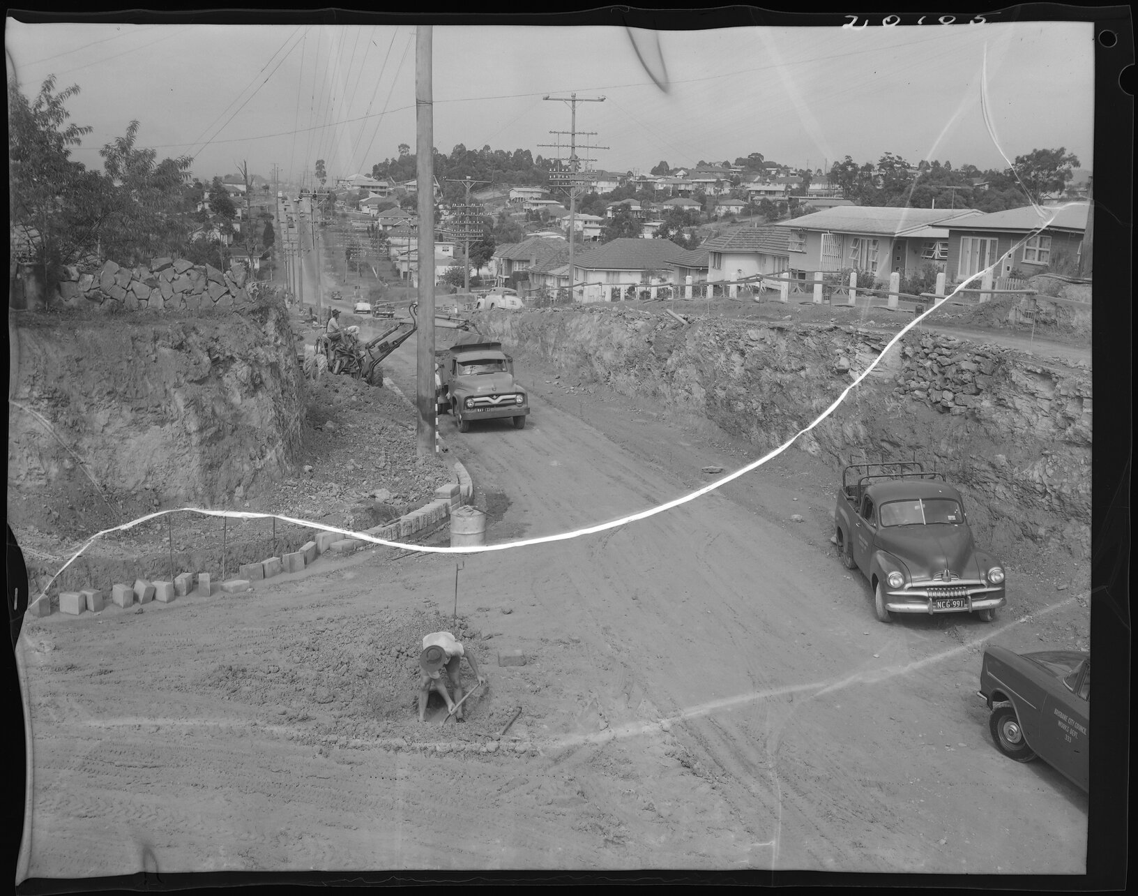 Corner of Webster and Kitchener Road, Stafford Heights - 1963