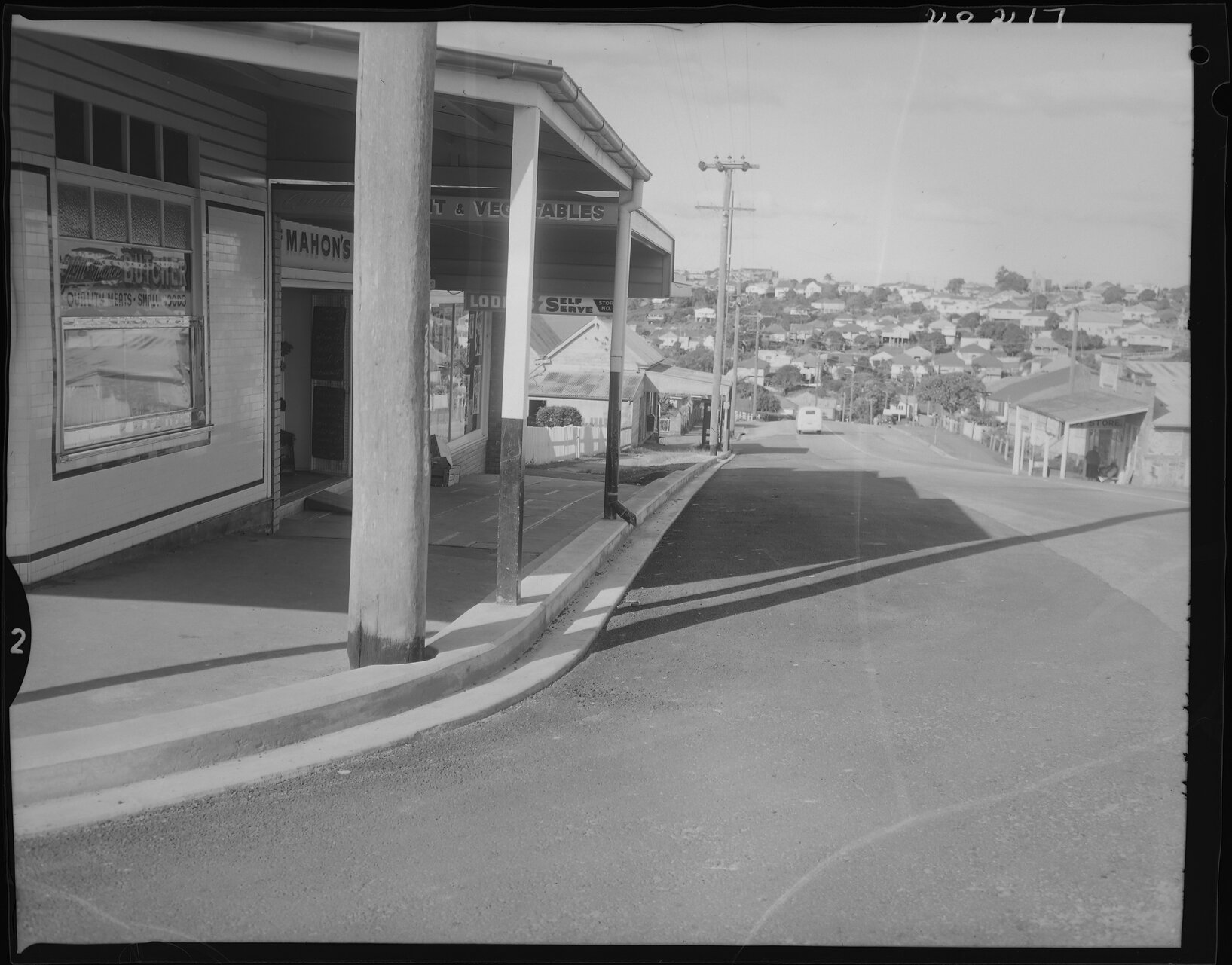 Kennedy Terrace at corner of Primrose Terrace looking east, Paddington - 1963