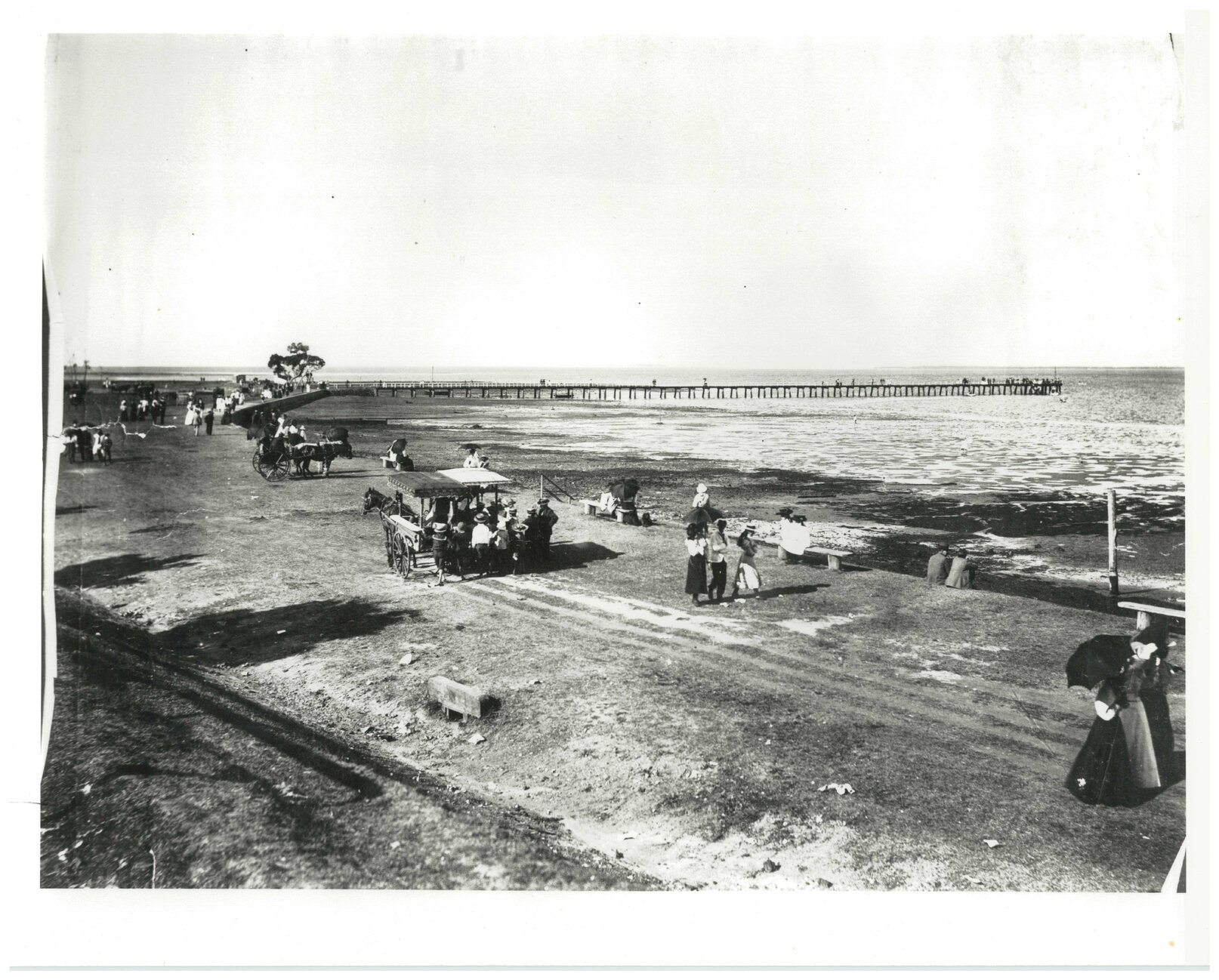 Manly foreshore - 1900