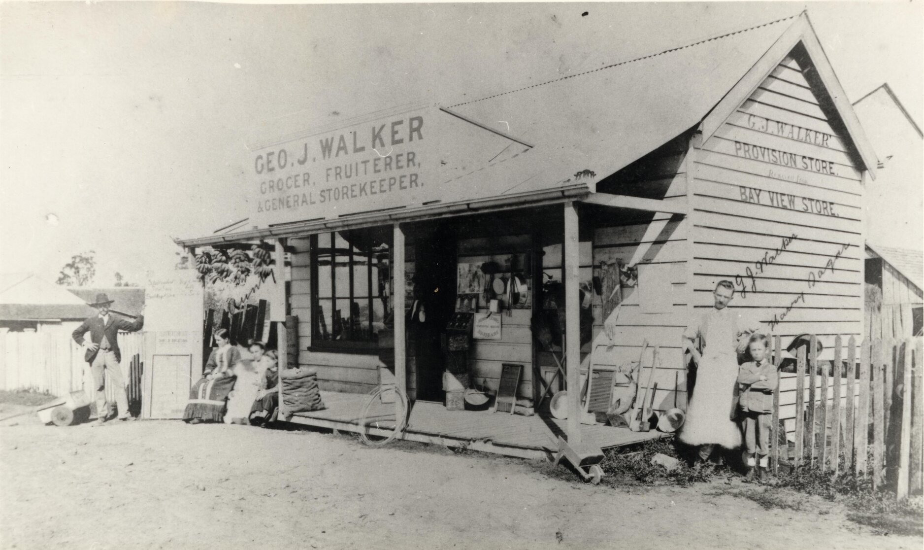 George Walker General Store, Eagle Street, Shorncliffe -1883