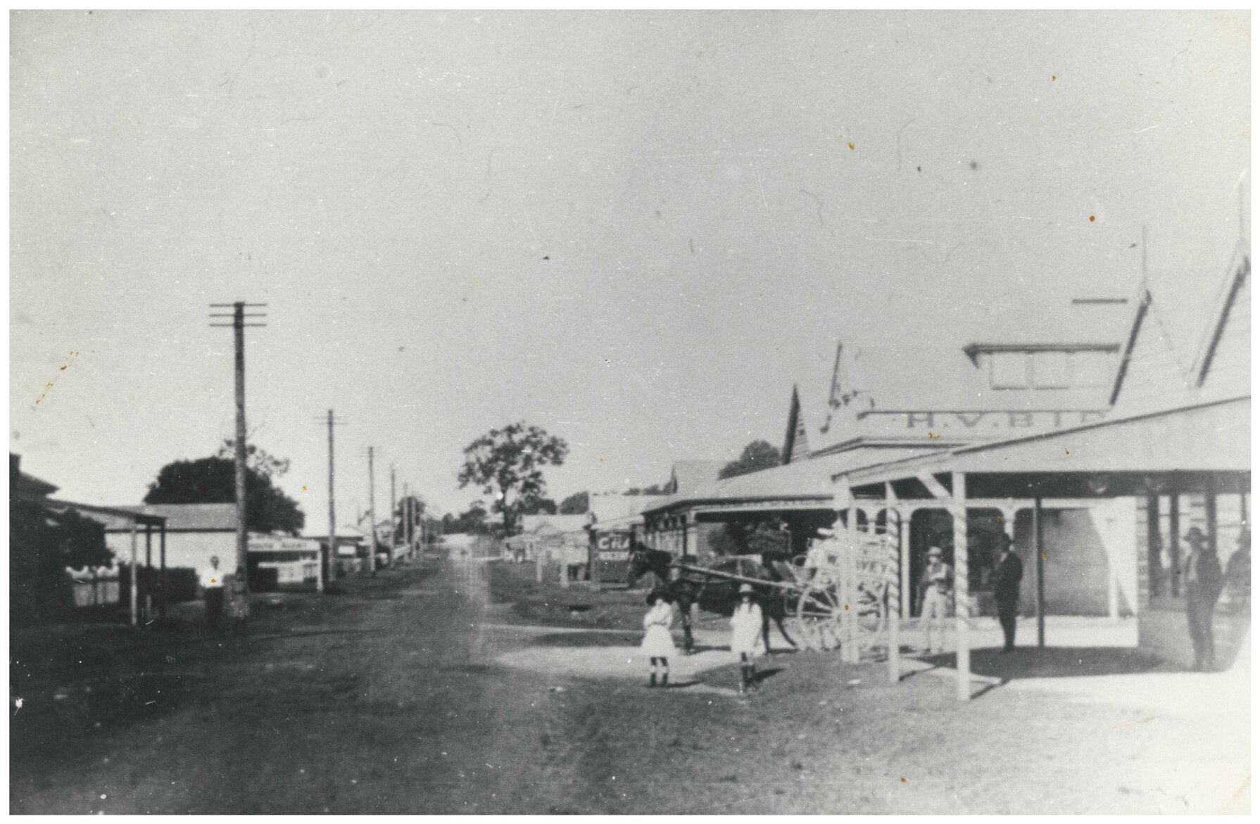 Corner of Bay Terrace and Florence Street, Wynnum, c. 1905