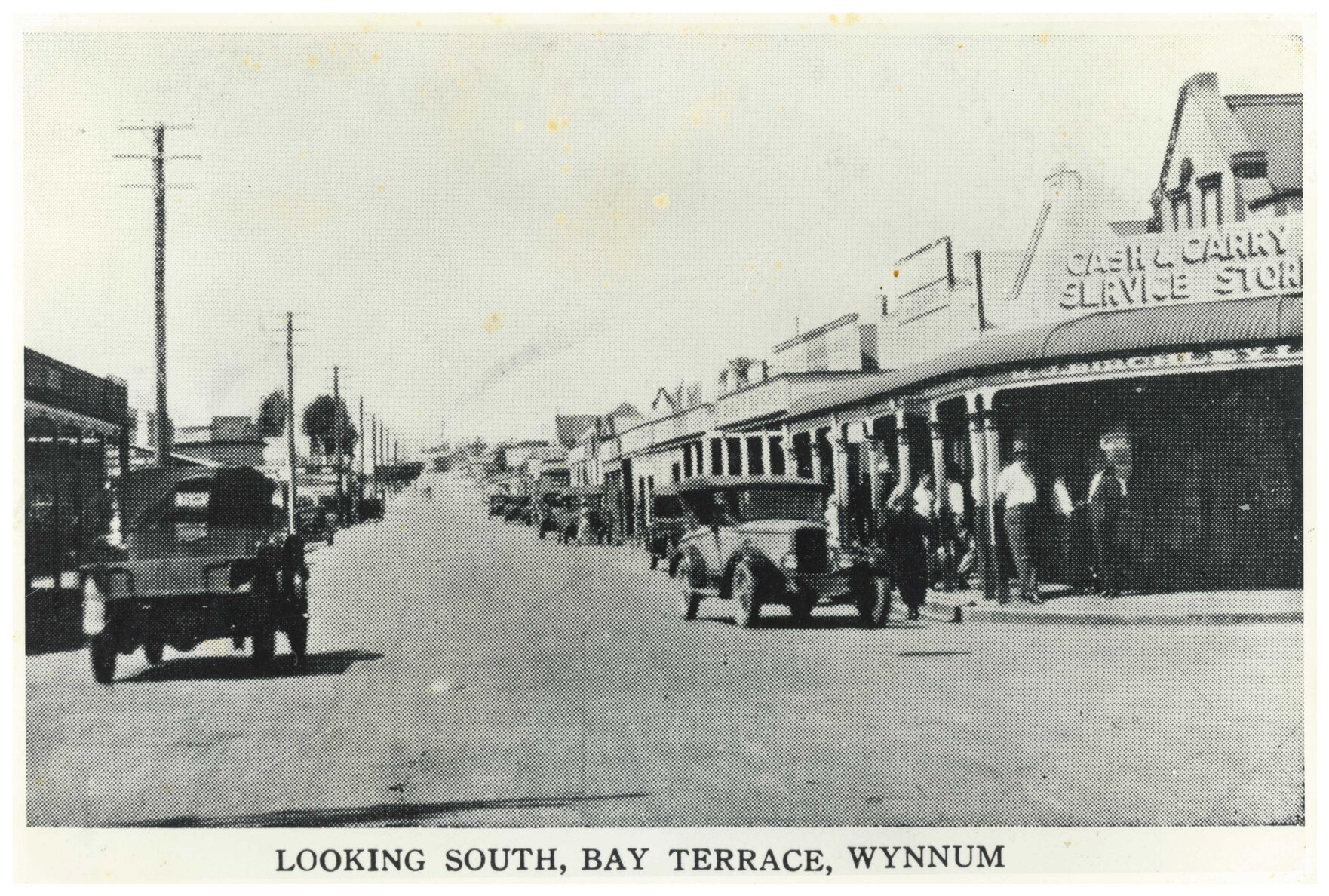 Birchley's Corner, Bay Terrace and Florence Street, Wynnum - 1930s