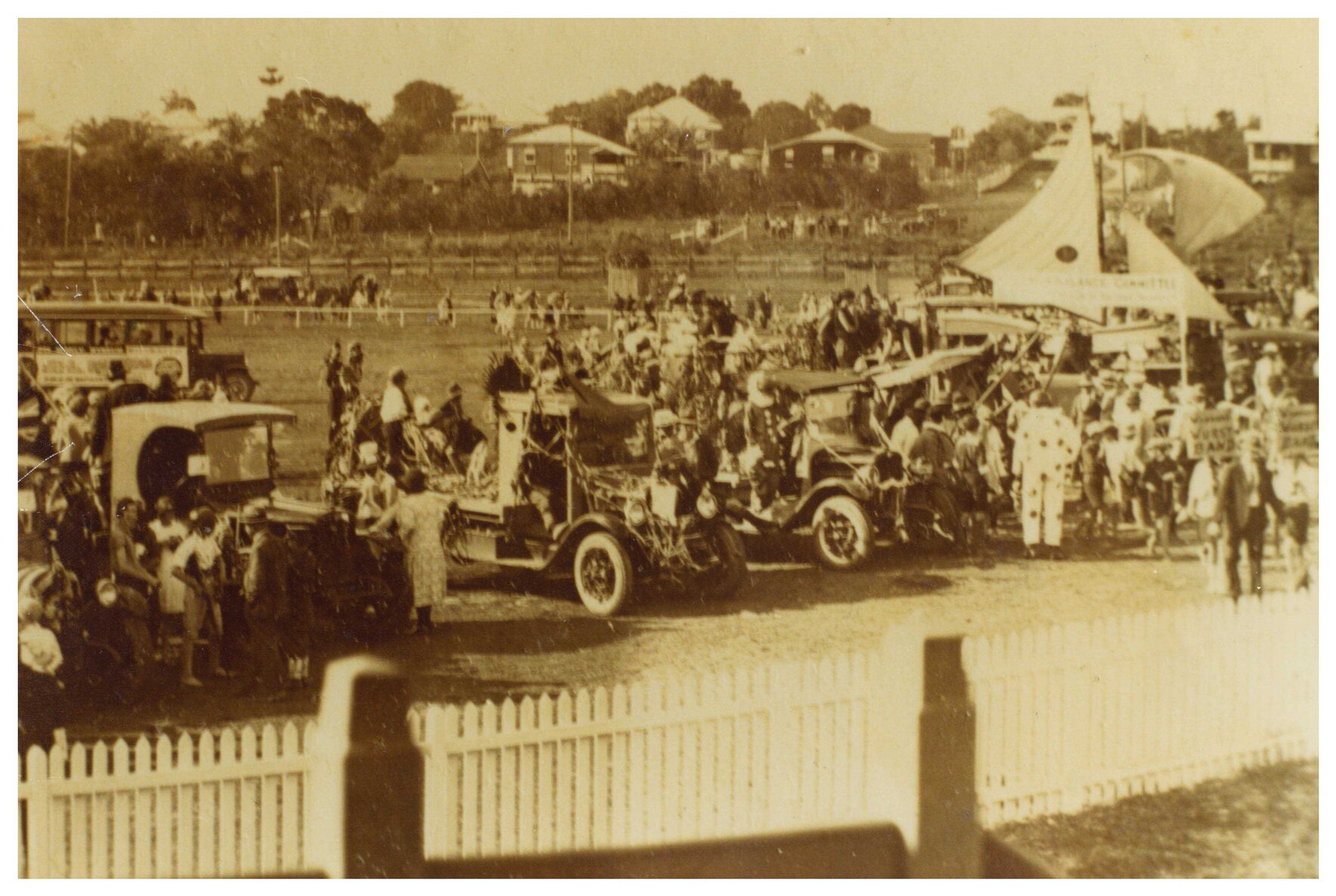 Ambulance Spring Parade in Wynnum Memorial Park - 1928