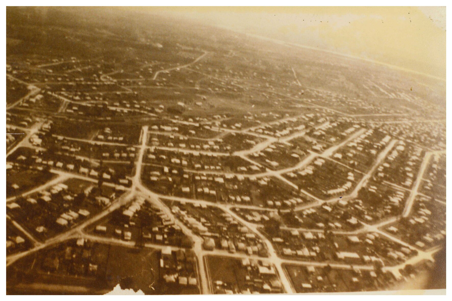 Aerial photograph of Wynnum and Manly, c1931