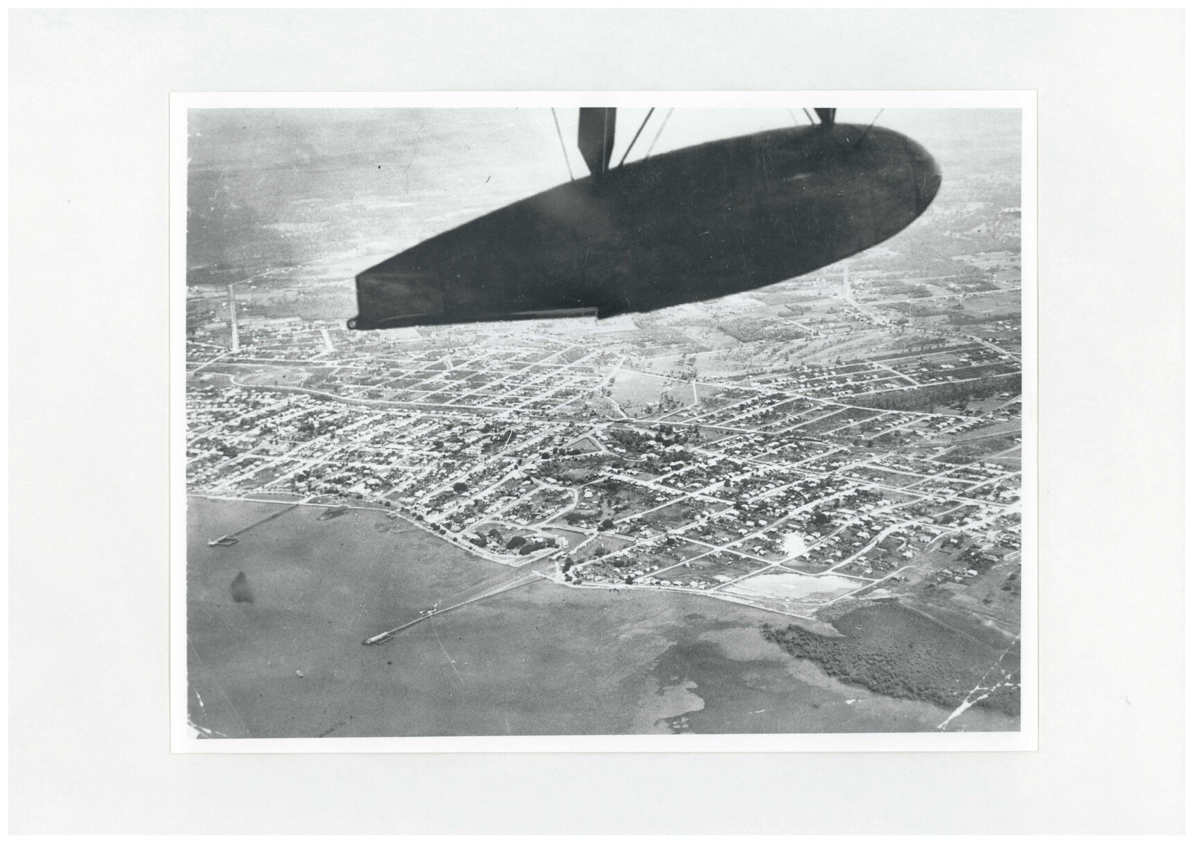 Aerial photo of Wynnum - 1930s