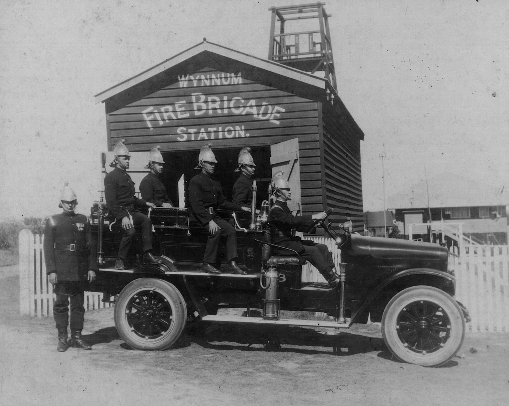 Wynnum Fire Brigade, c.1922