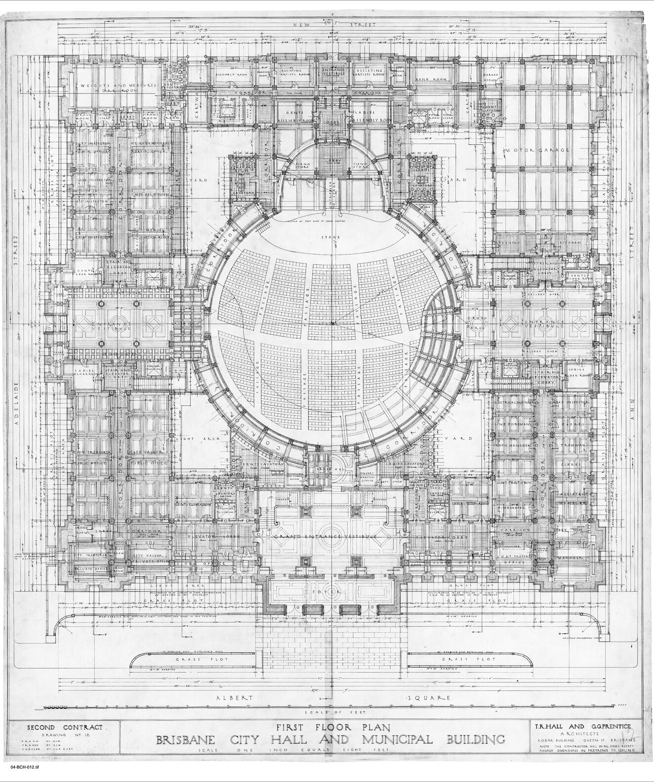 City Hall City Ground Floor Plan 