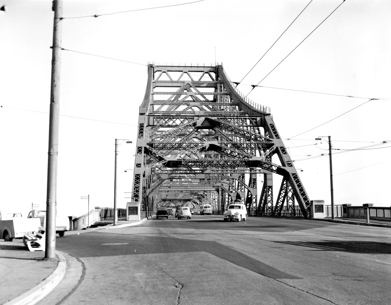 Story Bridge roadway - 1958