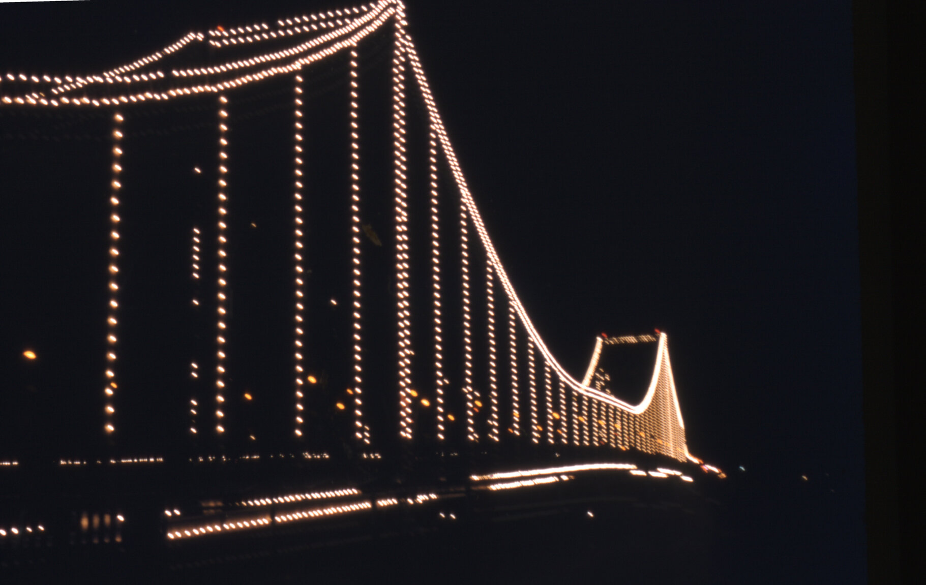 Story Bridge lighting - 1959