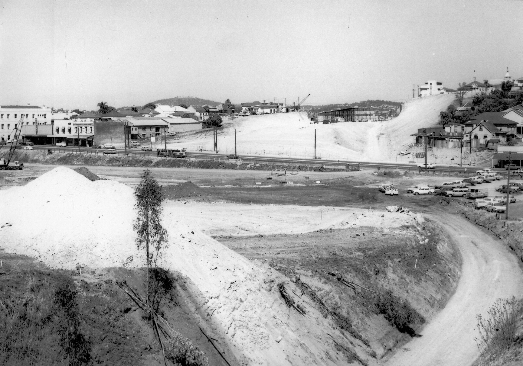 South East Freeway Construction - 1971