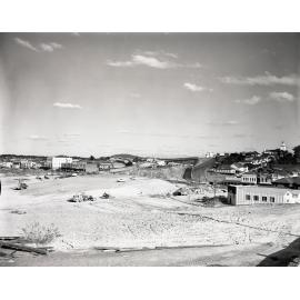 South East Freeway Construction looking south from Vulture Street - 1972
