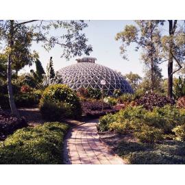 Mt Coot-tha Botanic Gardens - Tropical Display Dome Exterior View 1987