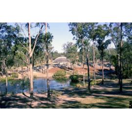 Mt Coot-tha Botanic Gardens - General Views of Lagoon Tropical Display Dome. 1978