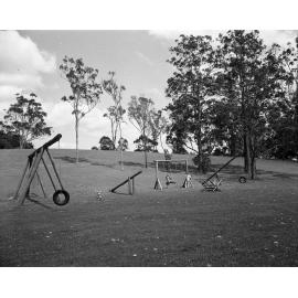 Sherwood Arboretum - New Playground Equipment -1975