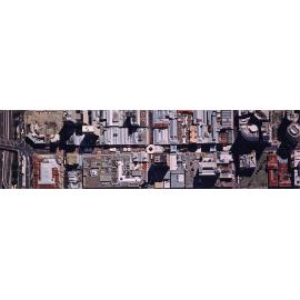 Aerial View of Queen Street Mall from Victoria Bridge to Post Office Square - 1995