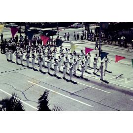 Warana Festival - Marching Band in King George Square - 1967