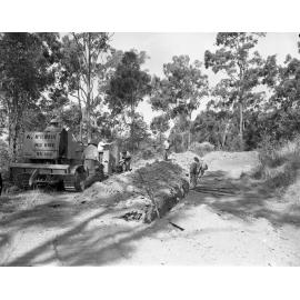 J.C. Slaughter Falls Picnic Area Construction - 1970