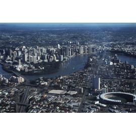 Aerial View of Brisbane - 2005